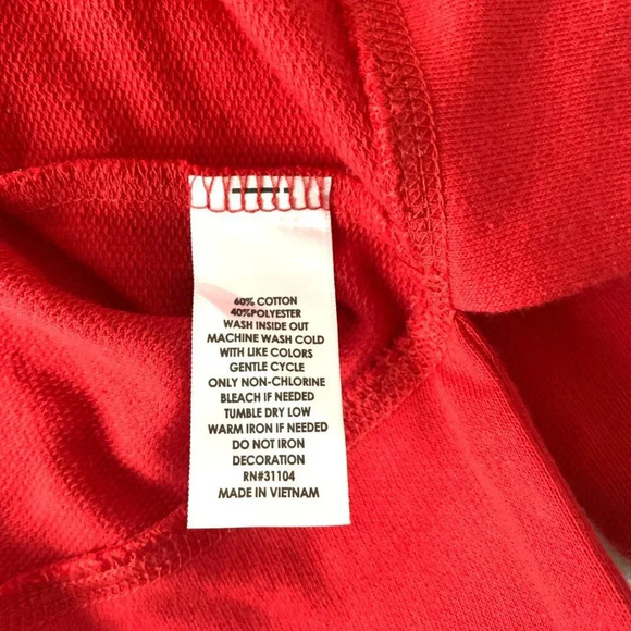 Kim Rogers petite scoop neckline pullover red sweater size PS - Picture 4 of 4